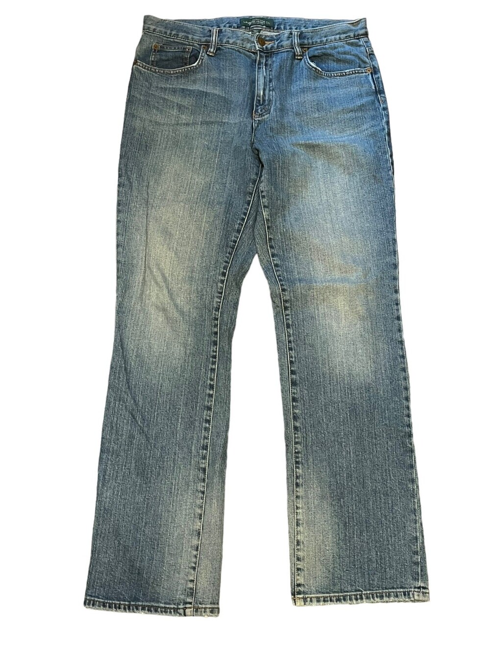 VTG 90s Ralph Lauren Jeans Co. Straight Leg Jeans Womens Size 12 Medium Wash
